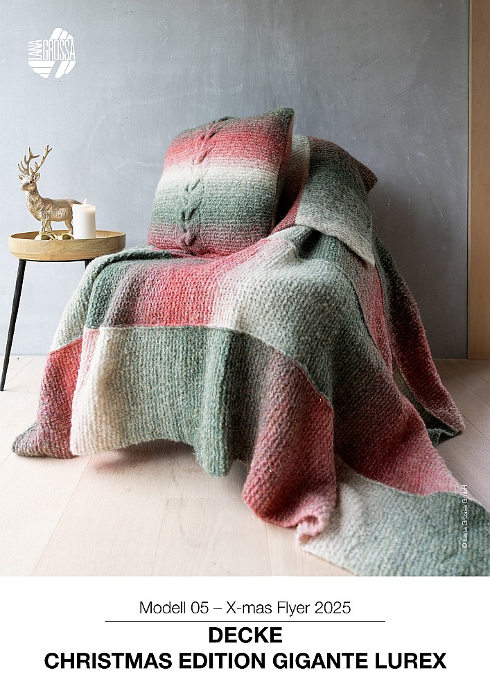 Decke Christmas Edition Gigante Lurex