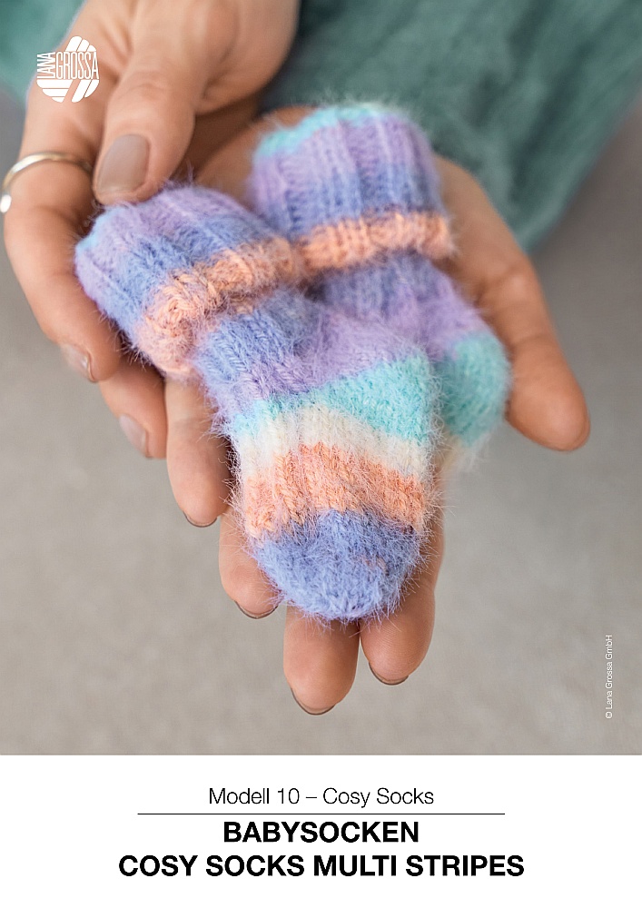 Babysocken Cosy Socks Multi Stripes