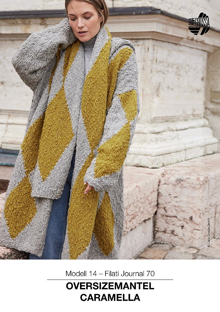 Oversizemantel Caramella