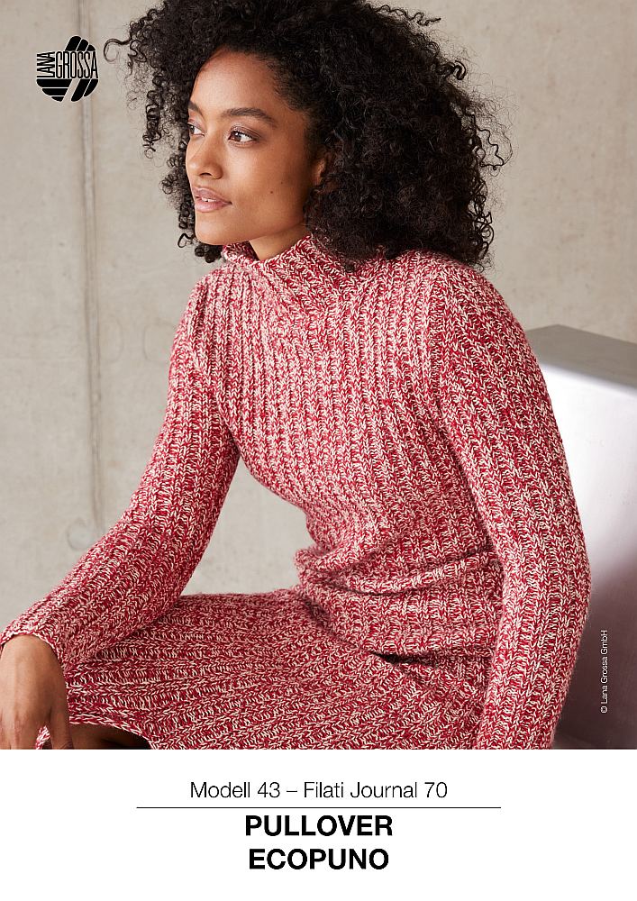 Pullover Modell 43 aus Filati Journal 70