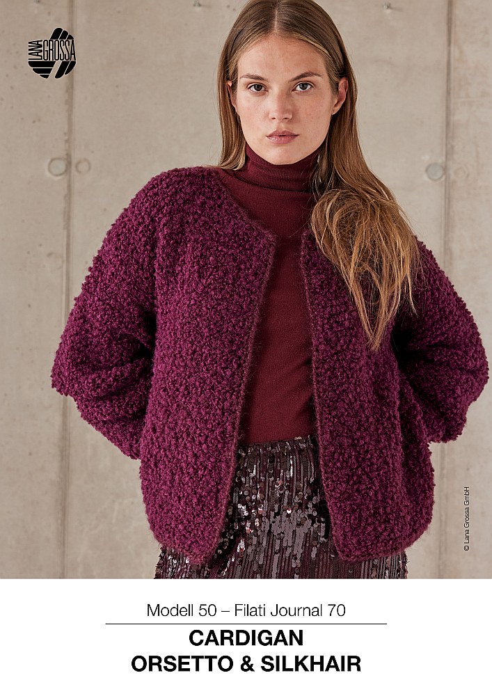 Cardigan Orsetto & Silkhair