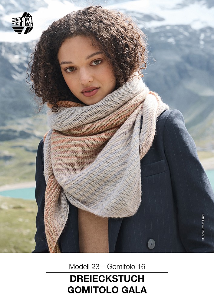 Dreieckstuch Gomitolo Gala
