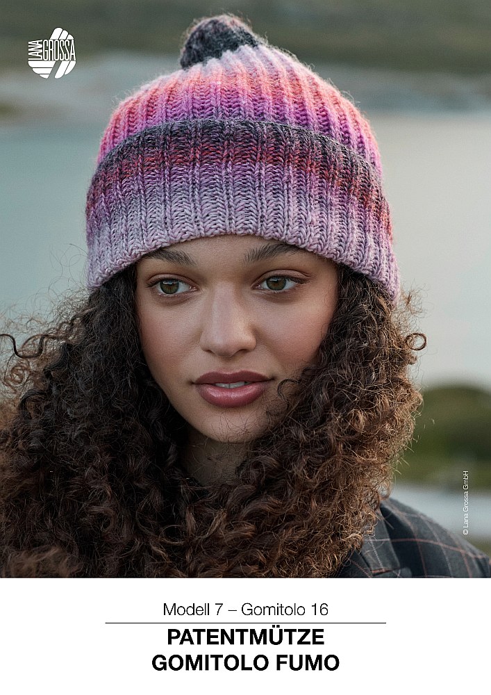 Patentmütze Gomitolo Fumo