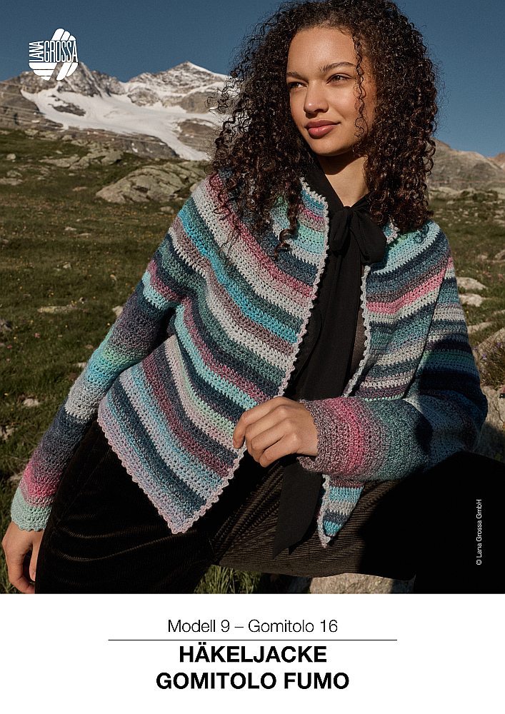 Häkeljacke Gomitolo 16