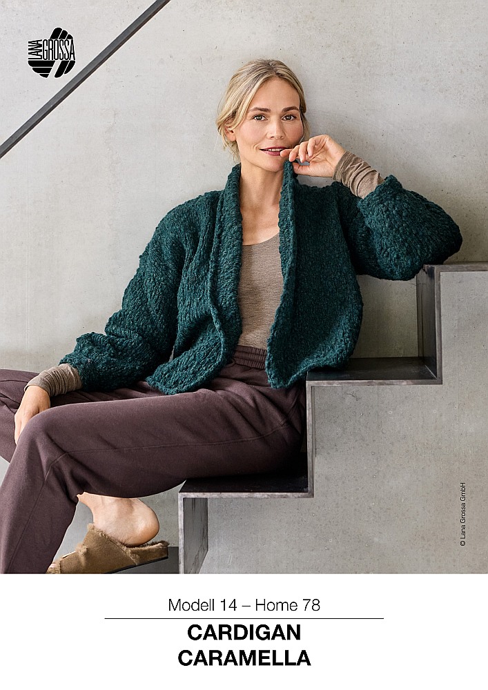 Cardigan Caramella Modell 14 – Home 78