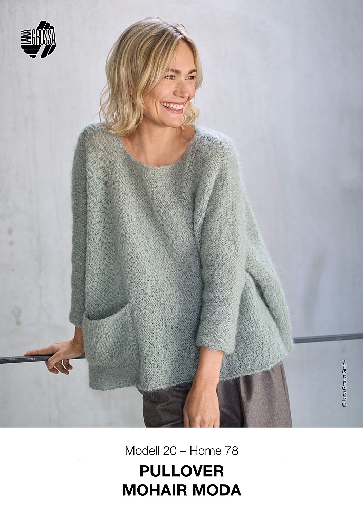 Pullover Mohair Moda Modell 20 – Home 78