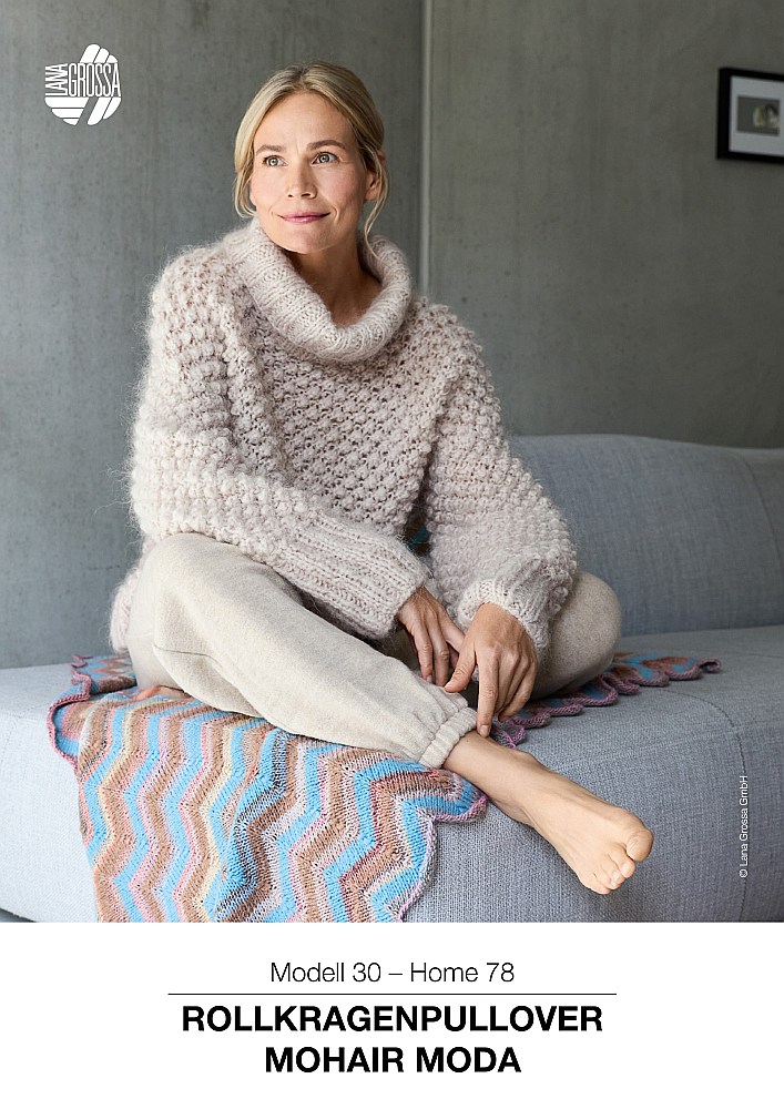 Rollkragenpullover Mohair Moda