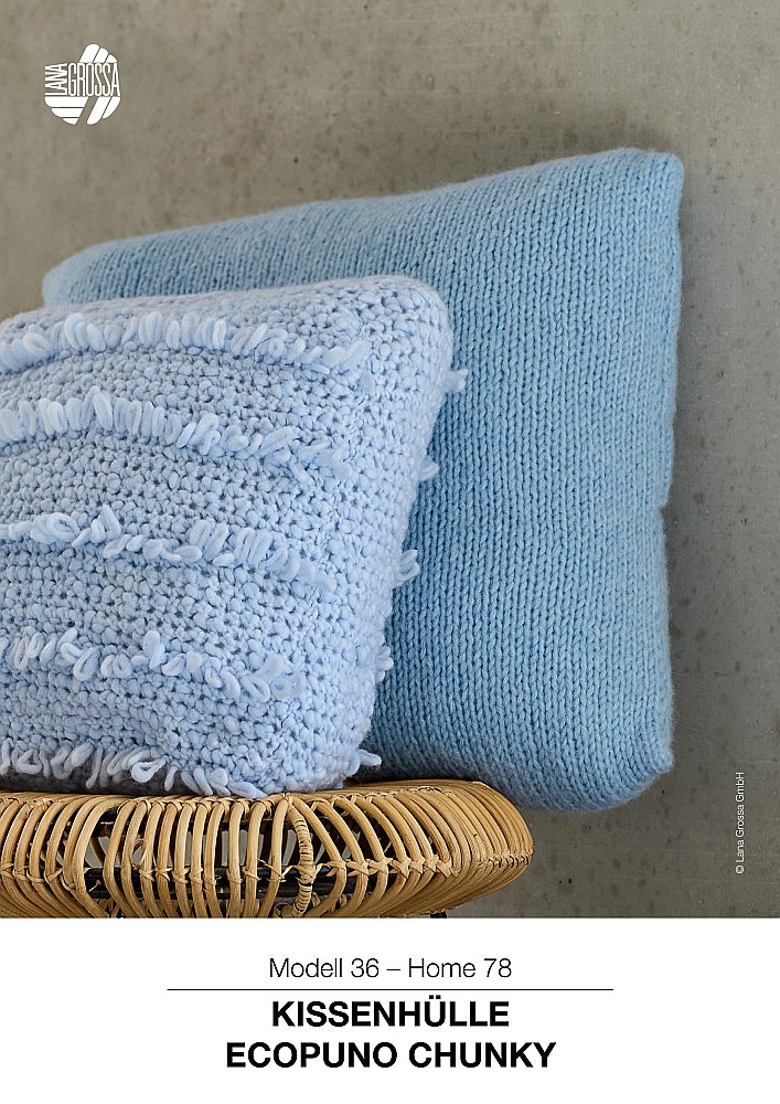 Kissenhülle Ecopuno Chunky