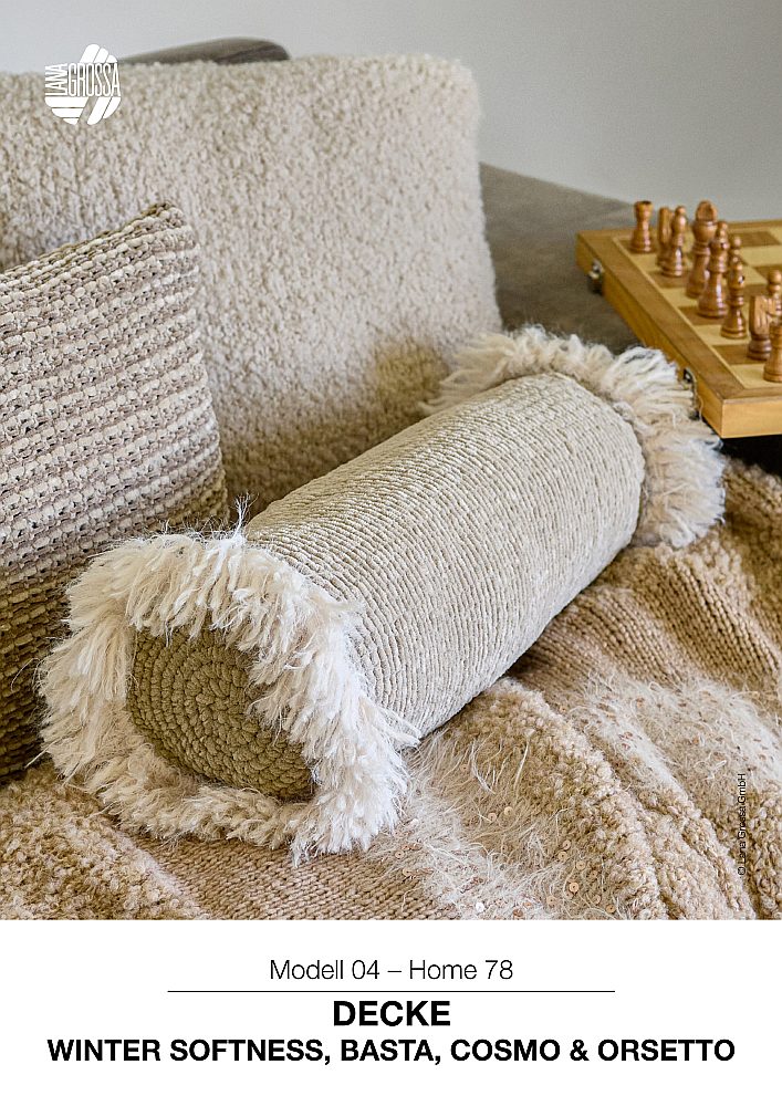Decke Home 78 mit Winter Softness, Basta, Cosmo & Orsetto