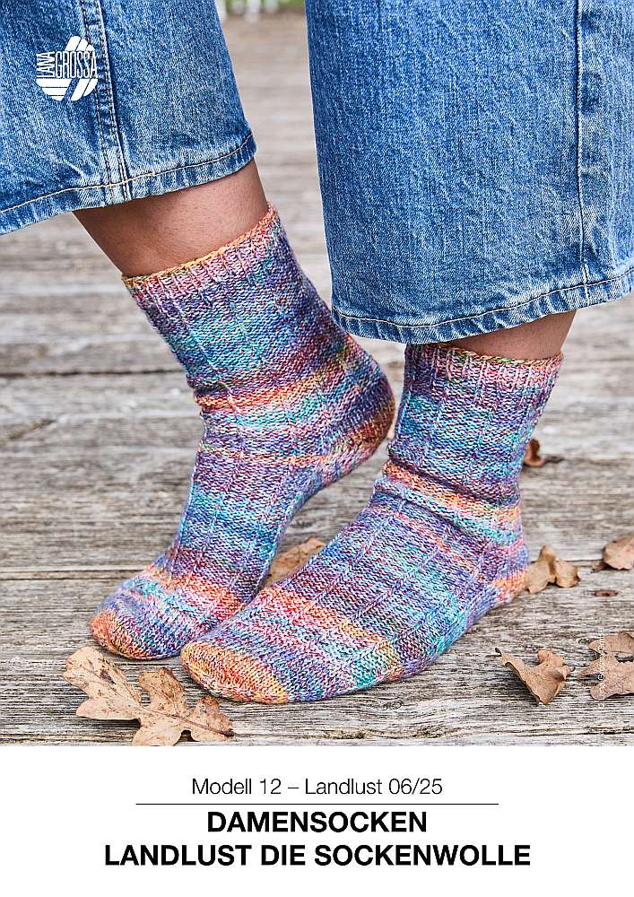 Damensocken Landlust Die Sockenwolle