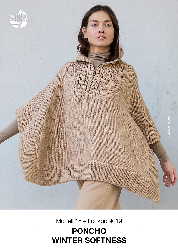 Poncho Winter Softness