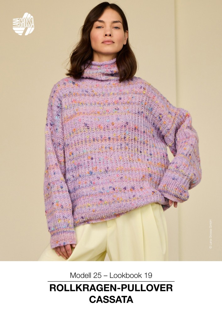 Rollkragen-Pullover Cassata