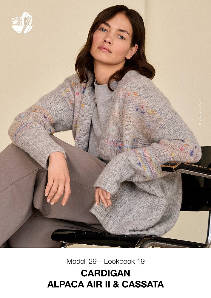 Cardigan Alpaca Air II & Cassata