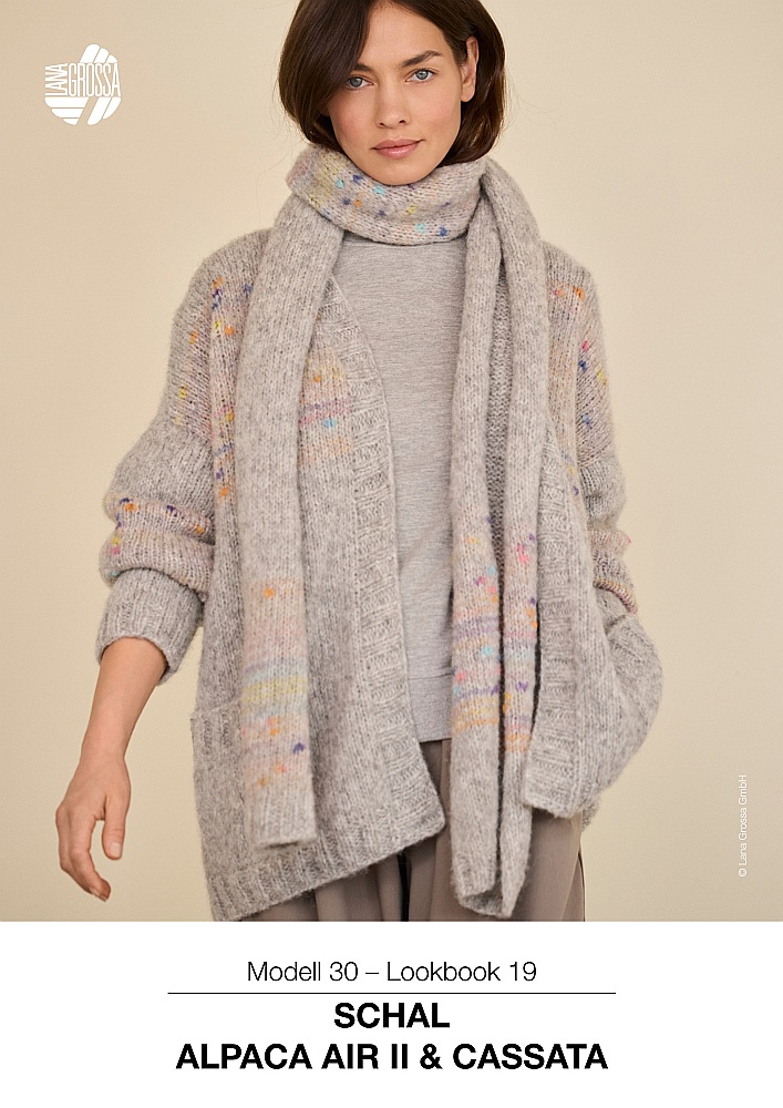 Schal Alpaca Air II & Cassata