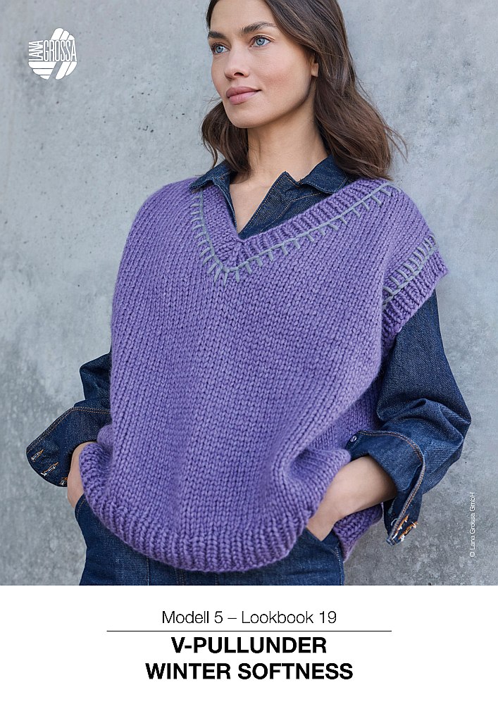 V-Pullunder Winter Softness