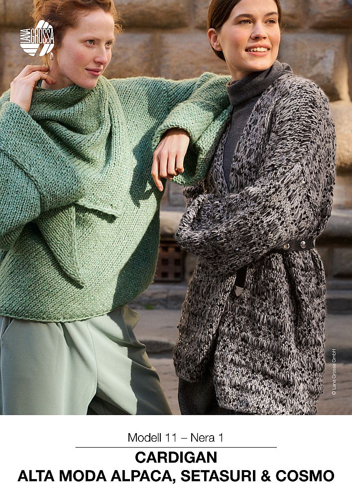 Cardigan Modell 11 – Nera 1