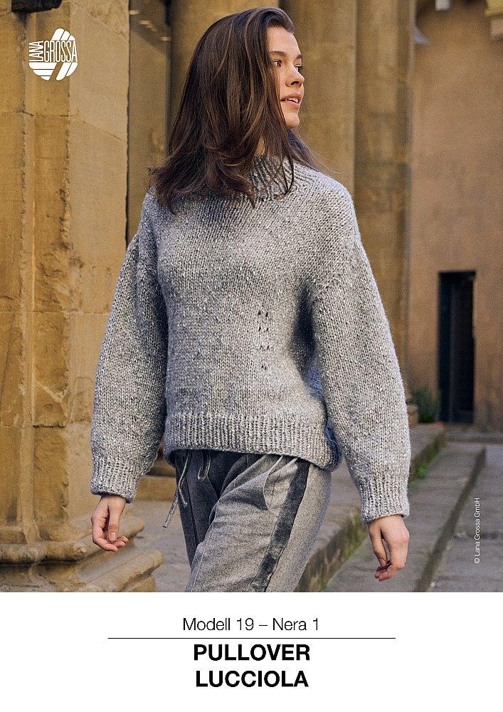 Pullover Nera 1 in Lucciola