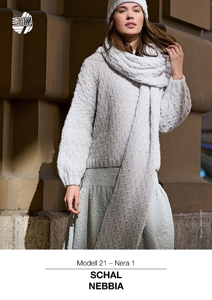 Schal Nebbia Modell 21 – Nera 1