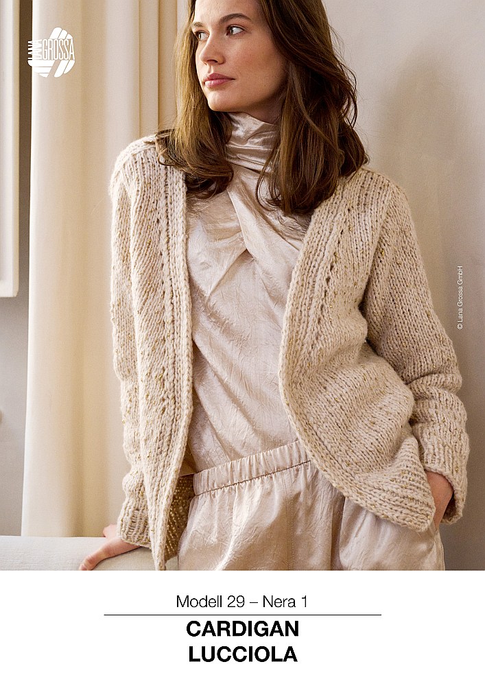 Cardigan Nera 1 Lucciola