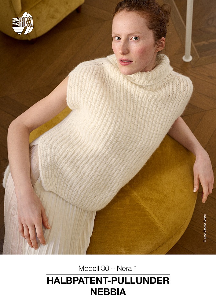 Halbpatent-Pullunder Nebbia Modell 30 – Nera 1