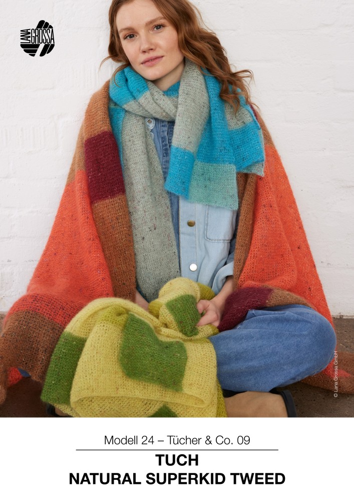 Tuch Natural Superkid Tweed