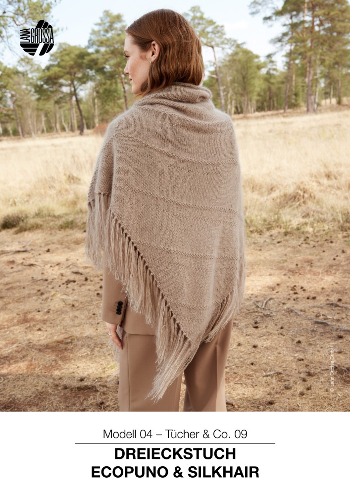 Dreieckstuch Ecopuno & Silkhair