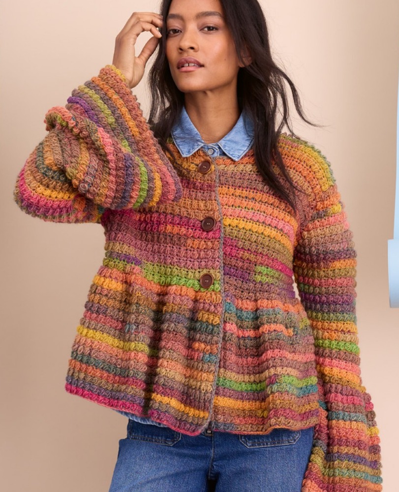 Jacke mit Schösschen Gomitolo Intenso