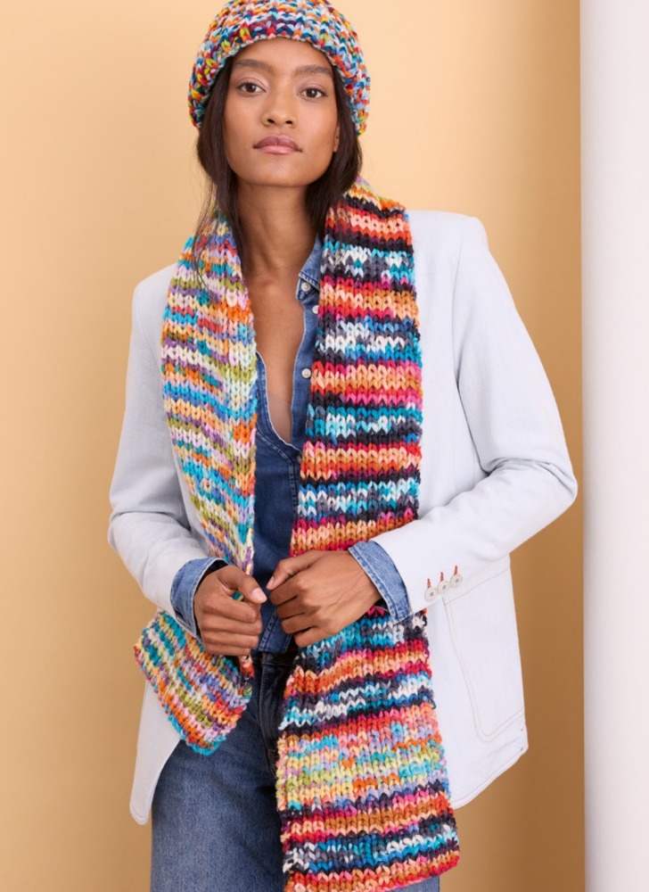 Rippenschal Crazy Modell 4 – Gomitolo 18