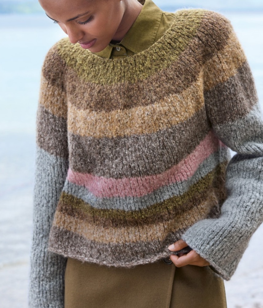 Top-Down-Pullover Milano