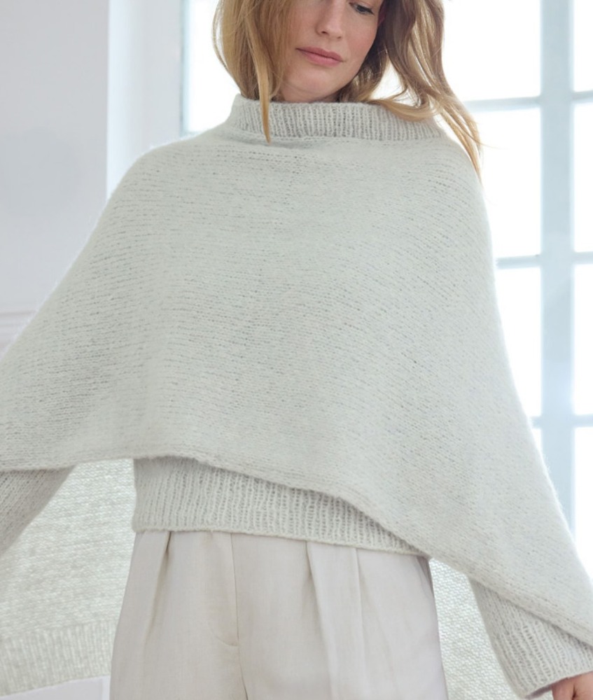 Poncho Alpaca Air II