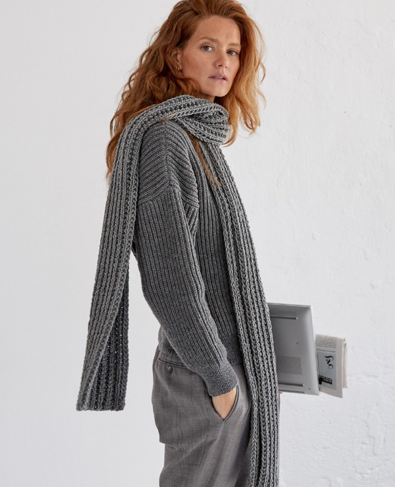Schal Cool Wool Big Mélange Merino Classics
