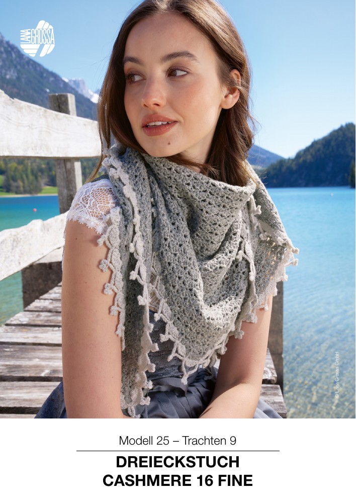 Dreieckstuch Cashmere 16 Fine