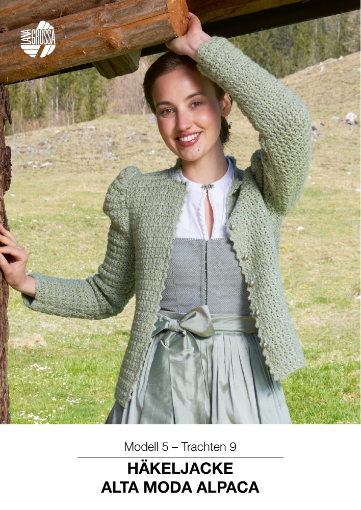 Häkeljacke Alta Moda Alpaca