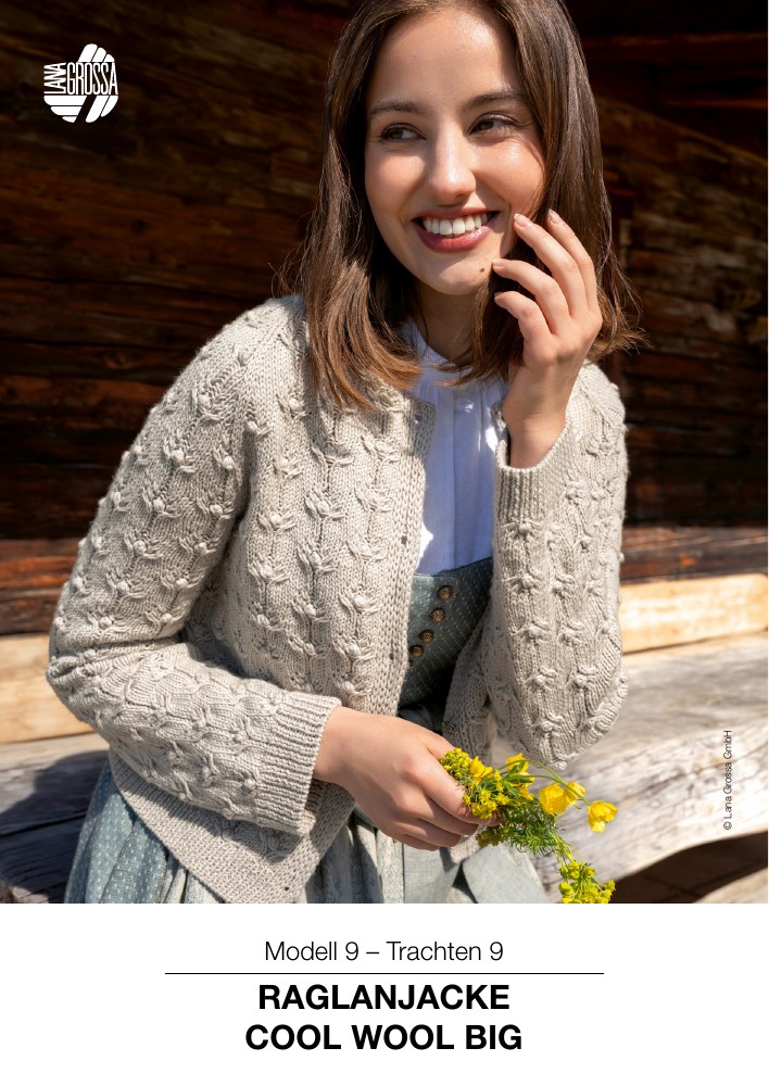 Raglanjacke Cool Wool Big