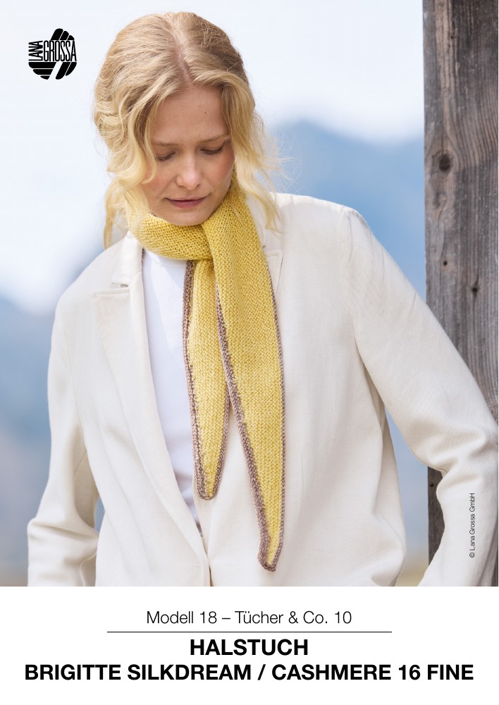 Halstuch Brigitte Silkdream / Cashmere 16 Fine