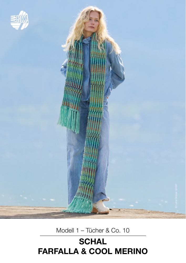 Schal Farfalla & Cool Merino