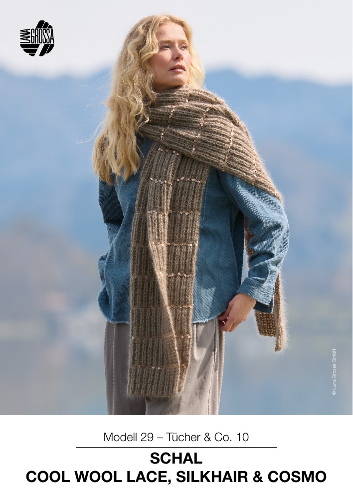 Schal Cool Wool Lace, Silkhair & Cosmo