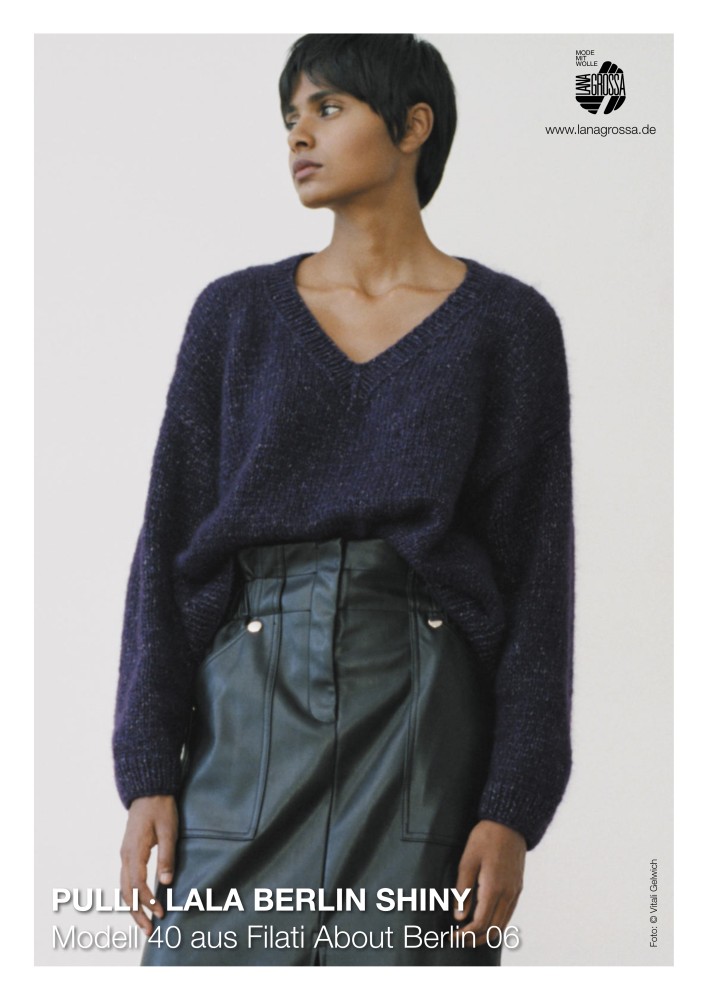 Pullover Lala Berlin Shiny Modell 40